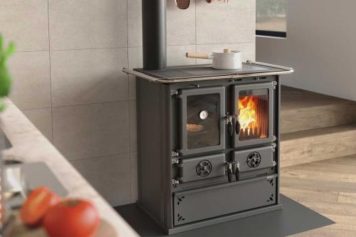 Holzherd Rosetta Sinistra Steel 5.0 von La Nordica